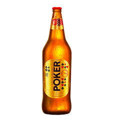 Cerveza Poker Flasche 1L Alc. 4% vol.